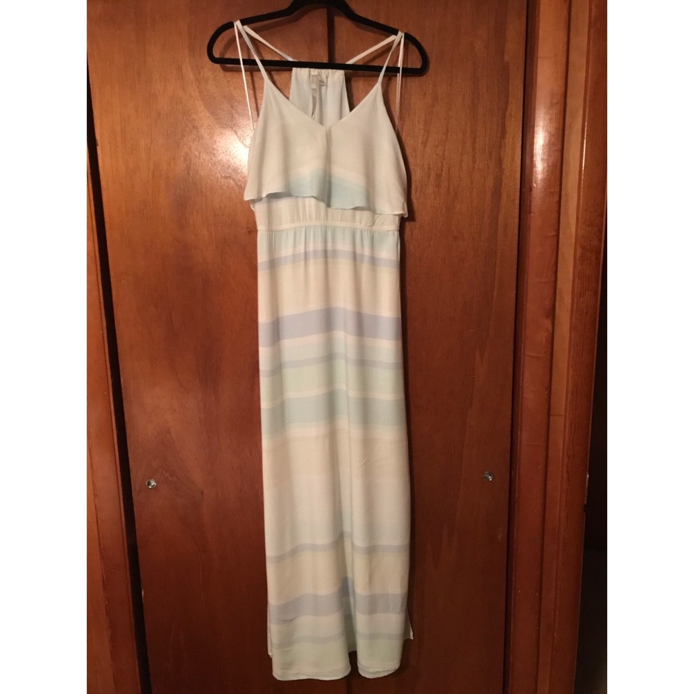 Lauren Conrad Striped Maxi Dress